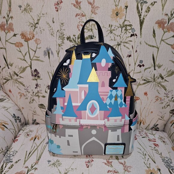 Loungefly Handbags - Exclusive Disneyland Paris Sleeping Beauty Castle Loungefly Backpack